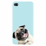Husa silicon pentru Apple Iphone 4 / 4S, Happy Dog