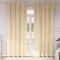 vidaXL Perdele cu perdele 2 pcs Crem 260 x 140 cm Poliester