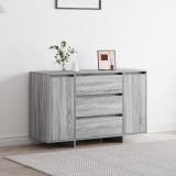 VidaXL Servantă Gri Sonoma 120x41x75 cm Din Lemn Ingineresc