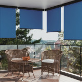 Copertina laterala de balcon, albastru, 145x250 cm GartenMobel Dekor, vidaXL