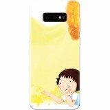 Husa silicon pentru Samsung Galaxy S10 Lite, Child Autumn Paint Hd