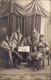 HST P1491 Poză elevi militari rom&acirc;ni 1915 studio Buzdugan București