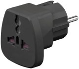 Adaptor Universal la CEE 7/7 negru 3680W 16A nu converteste tensiunea