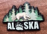 D3 - Magnet frigider - tematica turism - America 34 - Alaska