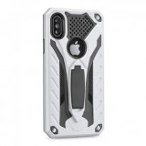 Husa Defender Stand Argintie pentru Samsung Galaxy A30 (A305) / A20 (A205)