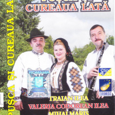 Caseta audio: Traian Ilea, Valeria Codorean, M. Mariș ‎– Pușca si cureaua lată