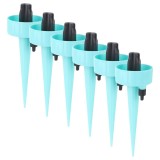 Cumpara ieftin Set 6 Picuratoare cu Valva pentru Irigare Plante de Interior, Debit de Apa Reglabil, PP, 16.5 cm