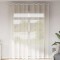 Perdele Voile cu Oelii 2 buc Crem 140x260 cm