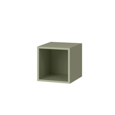 Boxie nyitott fali szekr&amp;eacute;ny 40x40x37 cm z&amp;ouml;ld foto