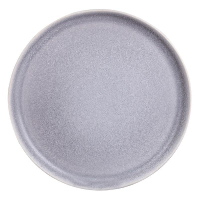 Farfurie intinsa D4112A, portelan, gri, 25 cm foto