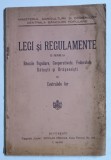 LEGI SI REGULAMENTE CU PRIVIRE LA BANCILE POPULARE , COOPERATIVELE , FEDERALELE SATESTI SI ORASENESTI SI CENTRALELE LOR , 1923