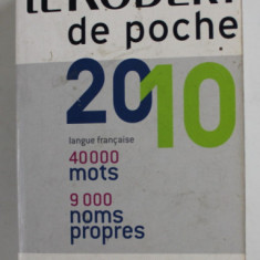 LE ROBERT DE POCHE , 40 000 MOTS , 2009