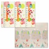 Covoras pentru Copii, Flippy, cu 2 Fete, Model Maimute/Indieni, din XPE+PE, Impermeabil, Antiderapant, Protectie Termica, +3 Luni, Pliabil, 150 x 200