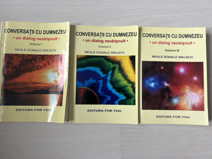 Conversatii cu Dumnezeu. Volumele I-III-Neale Donald Walsch