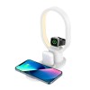 KIT incarcare Rapida Wireless 15W 9v3a Selani, Type-C, Protectie temperatura, Alb