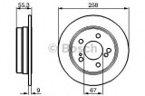 Disc frana MERCEDES E-CLASS Cupe (C124) (1993 - 1997) BOSCH 0 986 478 188