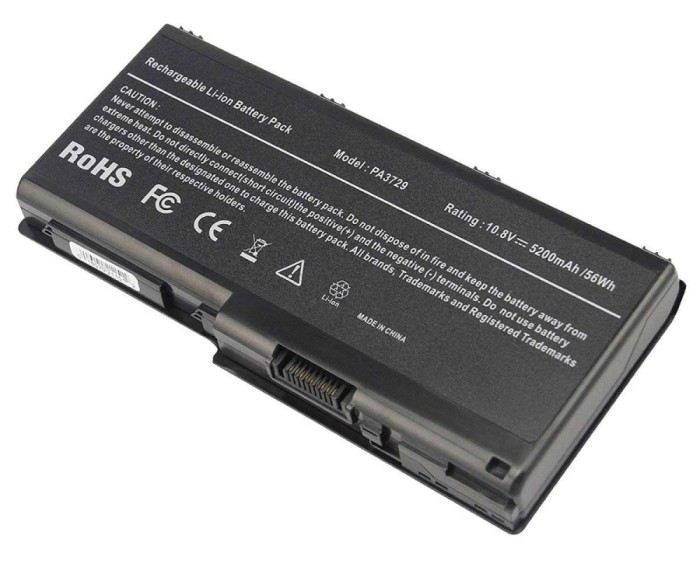 Baterie ToshibaQosmio G60 97K 6 celule, Qosmio G65 6 celule, Qosmio G65W 6 celule, Qosmio X500 6 celule,