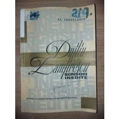 Duiliu Zamfirescu: Scrisori inedite- Al. Sandulescu