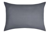 Fata De Perna Eden 50x70cm, Culoare Gri Inchis, 100% Bumbac