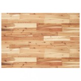 Blat Birou Lemn Masiv Acacia 80x70x4 cm vidaXL Maro, Finisat cu Ulei, Dreptunghiular, Multifunctional, Statie de Lucru