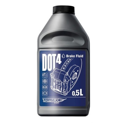 Lichidul de frana DOT 4 Tomex 0,5 litri foto