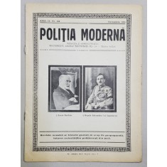 POLITIA MODERNA , REVISTA LUNARA DE SPECIALITATE , LITERATURA SI STIINTA , ANUL IX , NR. 104 , OCTOMBRIE , 1934