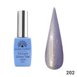 Oja semipermanenta Twilight Glitter 8ml, 202