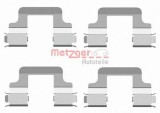 Set accesorii, placute frana AUDI A3 (8P1) (2003 - 2012) METZGER 109-1679