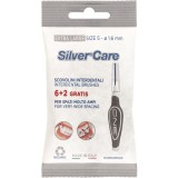 Cumpara ieftin Set 8 periute interdentare Silver Care Extra Large Size 5-1,6 mm capac protectie culoare Gri