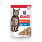 Hill's Science Plan Hrana Umda Pisici Adulte Feline Adult Ocean Fish Proteine Omega-3 Sanatate Urinara 85g
