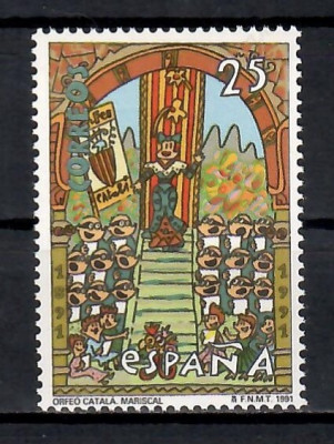 Spania 1991 - 2 serii, 4 poze, MNH foto