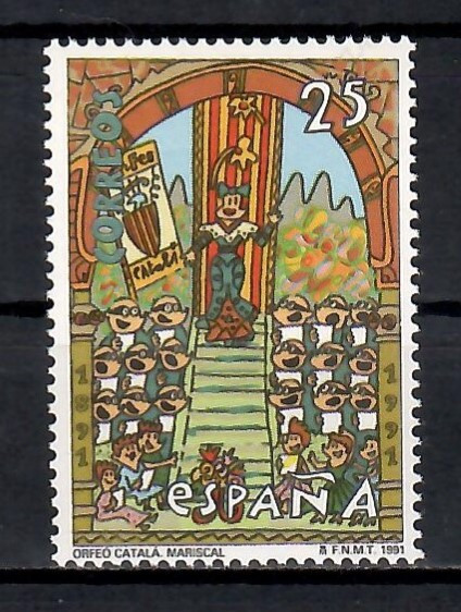 Spania 1991 - 2 serii, 4 poze, MNH