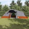VidaXL Corturi Gri și portocaliu 721 x 335 x 212 cm Poliester 4100672