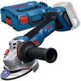 Bosch GWS 18V-11 S - Polizor unghiular fara acumulatori si incarcator Li-Ion 18 V - Ah 125 mm valiza speciala