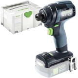 Festool TID 18-Basic - Masina de insurubat cu impact fara acumulatori si incarcator Li-Ion 18 V - Ah 180 Nm M8 valiza speciala