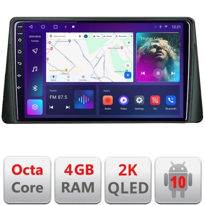 Navigatie Ford Focus 4 Kuga 2018-2023 Android Octa Core Ecran 2K QLED GPS 4G 4+32GB 360 kit-focus4+EDT-E410-2K CarStore Technology foto