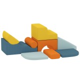 AIYAPLAY Set 9 Piese Joaca Moale Copii 3-6 Ani Catifea Spuma Interactive