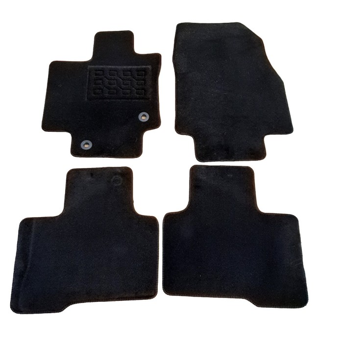 Set covorase auto din mocheta Toyota Highlander 2021-, Negru , 4buc. AutoDrive ProParts