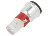 Lampă LED roșie 24-28VDC 3mm