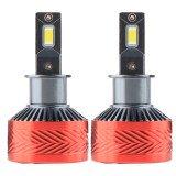 Cumpara ieftin Set 2 LED-Uri Auto Techstar&reg; P14, H3, 120W, 18000 Lumeni, 6000K, 12-24V, Unghi Fascicul 360&deg;, CSP 3570, Canbus, Radiator Aluminiu, Racire Cooling Tech