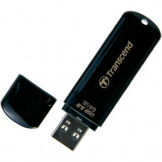Memorie USB Transcend Jetflash 700 64GB USB 3.0 neagra foto