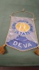 FANION CLUBUL SPORTIV SCOLAR CETATE DEVA/MATASE / FORMAT MARE