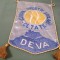 FANION CLUBUL SPORTIV SCOLAR CETATE DEVA/MATASE / FORMAT MARE