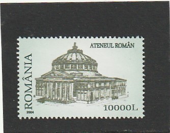 ROMANIA 2004 LP 1644 ATENEUL ROMAN MNH NESTAMPILAT