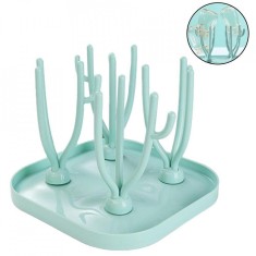 Suport pentru uscarea biberoanelor si accesoriilor, Lorelli (Culoare: Mint