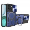Husa Techsuit CamGuard Pro pentru Honor X8c, Albastra, Protectie Camera, Anti-Zgarieturi