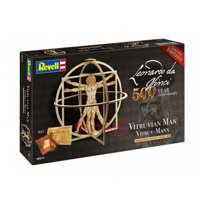 REVELL Vitruv Man - Leonardo da Vinci 500th Anniversary foto