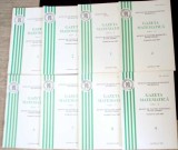 Gazeta Matematica Seria B, 2007, Nr. 1-4, 6-9 (8 Reviste), Marcel Tena, Societatea de Stiinte Matematice, Matematica