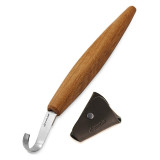 Cumpara ieftin Cutit de cioplit linguri pentru taieturi adanci in lemn BeaverCraft SK5S, 250 mm