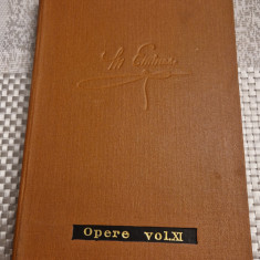 Mihai Eminescu Opere volumul 11 Publicistica editia Perpessicius